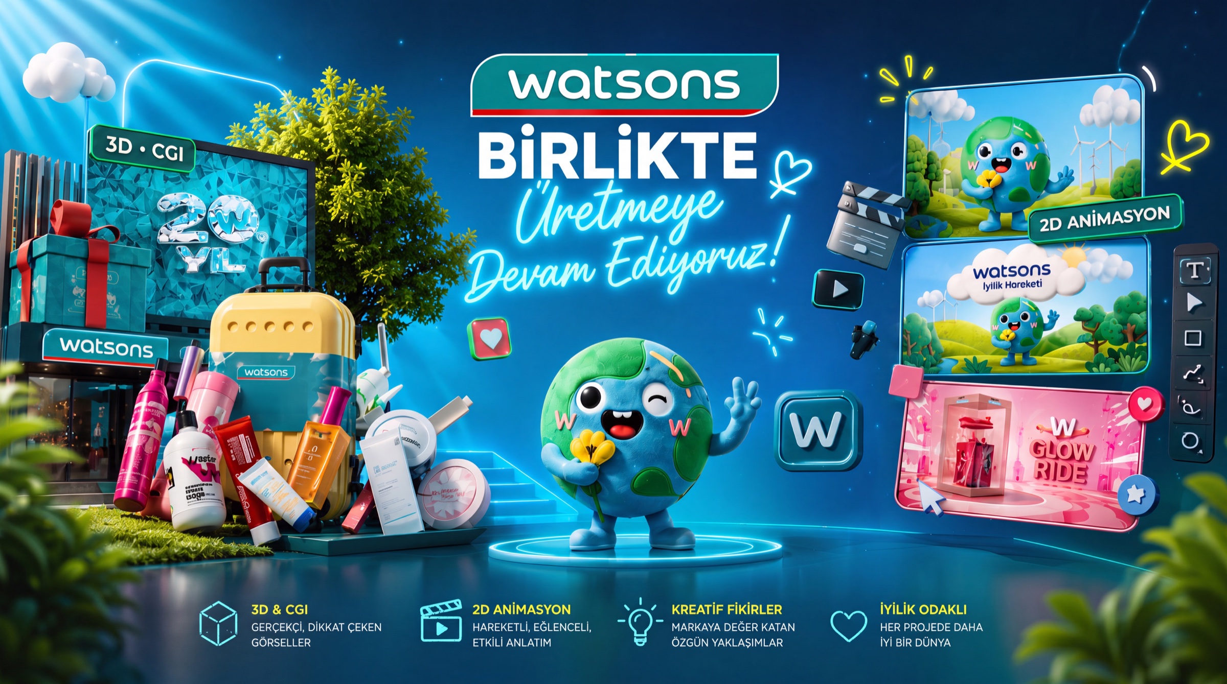Watsons creative production visual