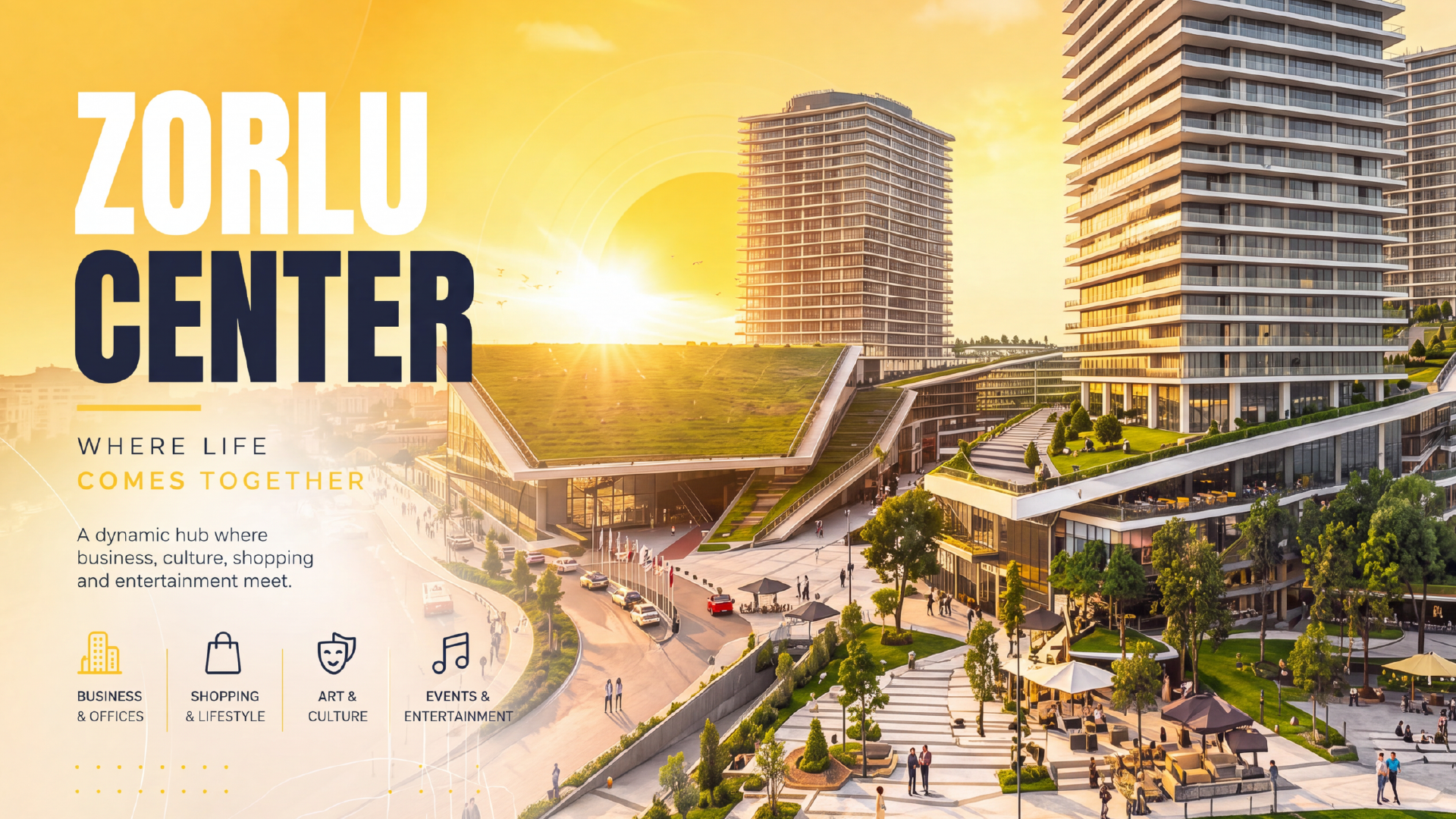 Zorlu Center video project